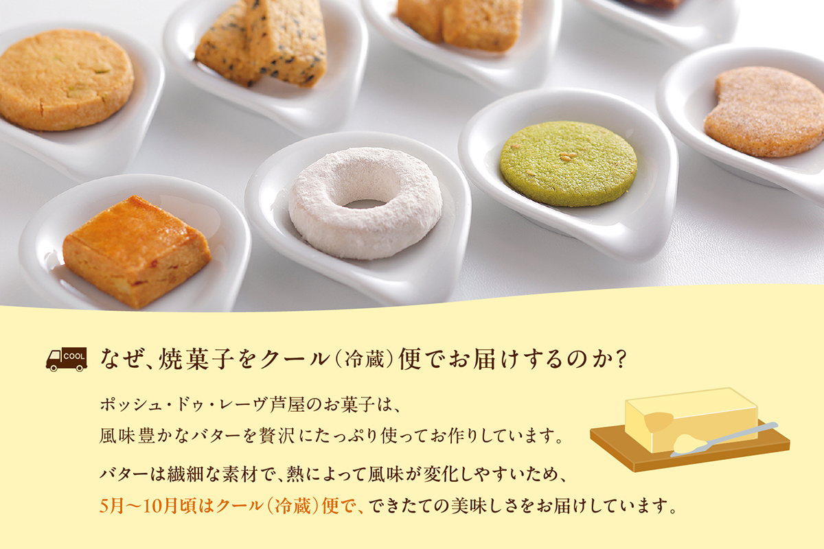なぜ、焼き菓子をクール便で送るのか？ 内容画像