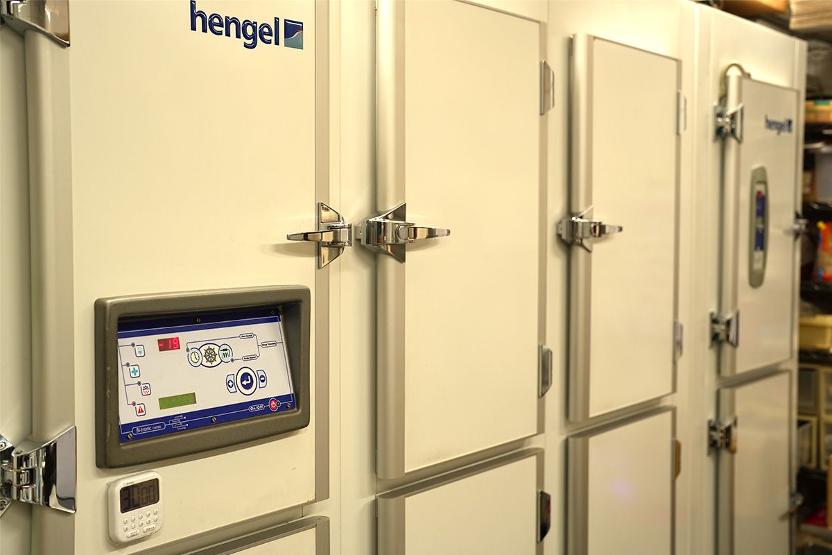 フランス製の製菓専用急速冷凍庫 Henjel
